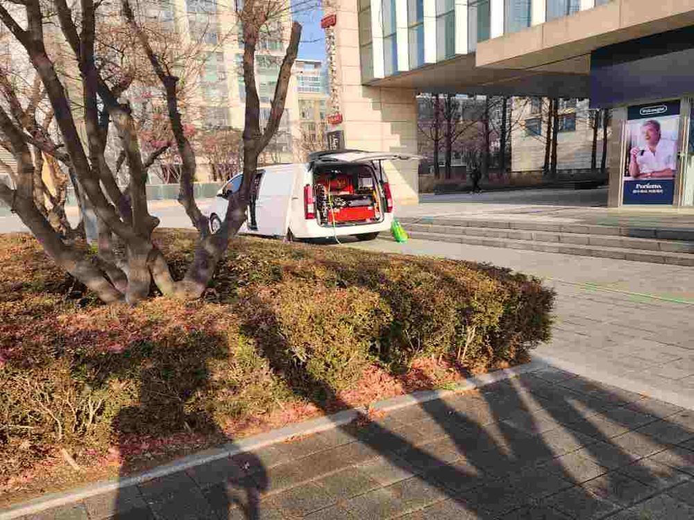마포구 상가 건물 고압세척 출동